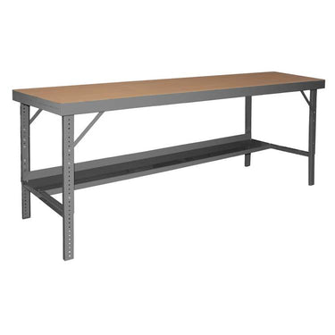FOLDING LEG WORKBENCH TEMP HDBD 36X72 - Model WBFTH367295